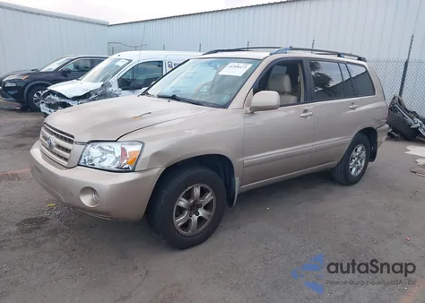 2004 Toyota Highlander V6 z USA, uszkodzony, nr VIN JTEGP21A840023492